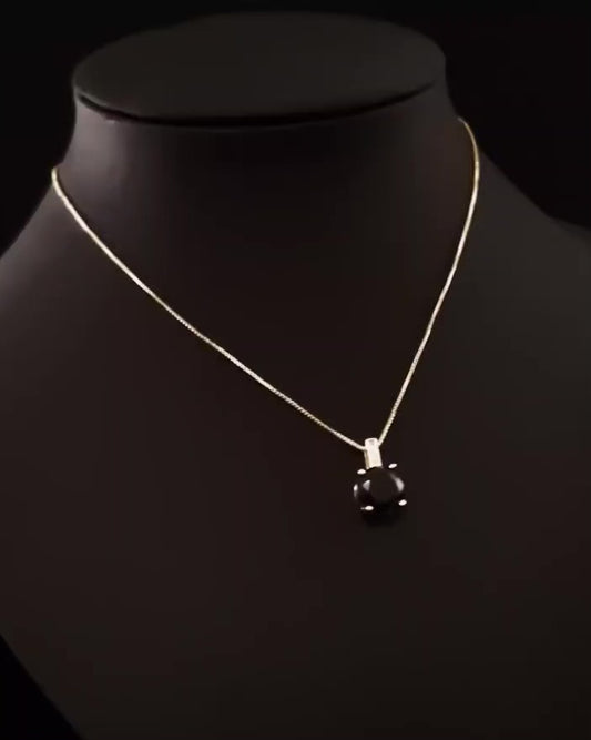 BLACK NIGHT 18K Gold Plated